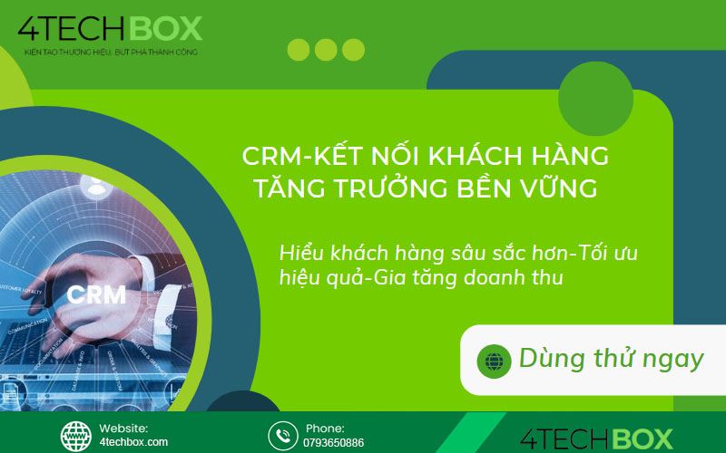 Phần mềm quản lý khách hàng CRM
