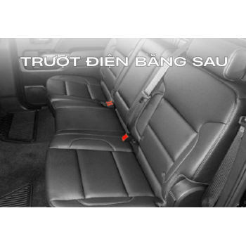 Ghế trượt điện băng sau cho xe bán tải Mitsubisi Triton