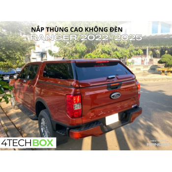 Nắp thùng cao cho xe bán tải Ford Ranger, chống thấm vượt trội