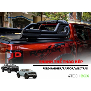Thanh thể thao xe bán tải (đôi 2 ống) cho Ford Ranger